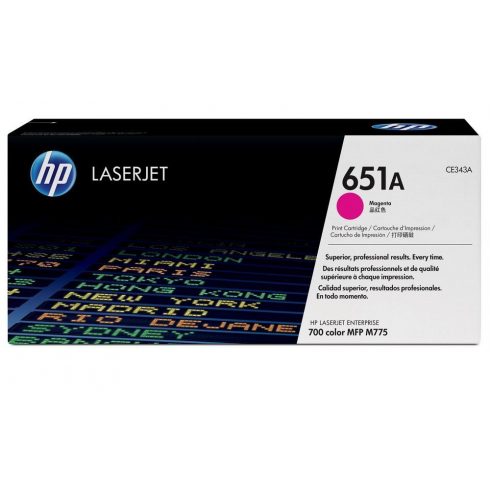 HP tiskalna kartuša magenta CE343A original