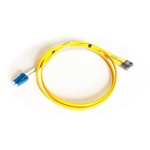 DATACOM optični povezovalni kabel LC-ST 09/125 SM 1m duplex