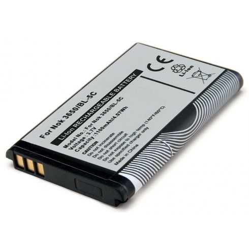 TRX baterija Nokia/ 1100 mAh/ za C1-00/ N70/ 2600/ 3110/ 6230/ 7600/ neoriginal