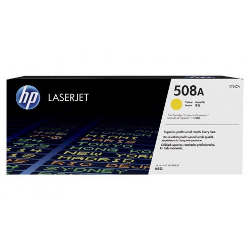 Originalna rumena kartuša s tonerjem HP 508A LaserJet