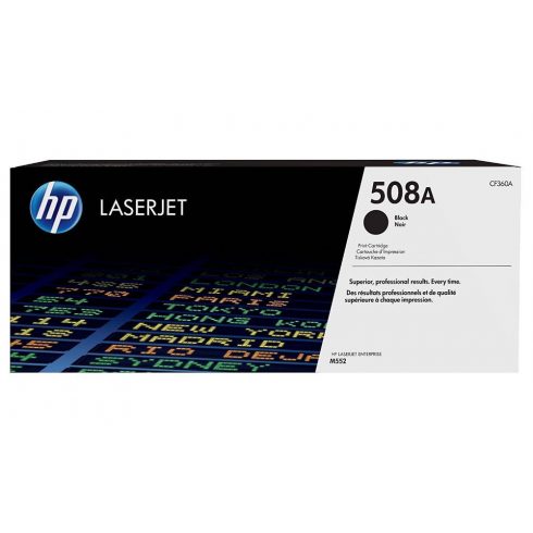 Originalna črna kartuša s tonerjem HP 508A LaserJet