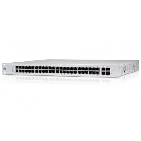 Ubiquiti UniFi Switch 48port 500W - 48x GbE, 2x SFP, 2x SFP+, 48x PoE 24V/PoE+ (PoE proračun 436W)