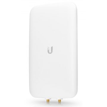   Ubiquiti UMA-D - dvopasovna sektorska antena za UniFi AP Mesh, 2,4/5 GHz, 10–15 dBi MIMO2x2, zunanja, 2x RSMA