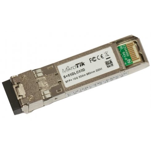 MikroTik S+85DLC03D SFP+ optični modul, MM, 300m, 10G, 850nm