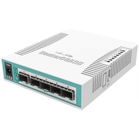 MikroTik Cloud Router Switch 106-1C-5S, 5x SFP, 1x SFP, 1x Combo, Gbit, vklj. L5