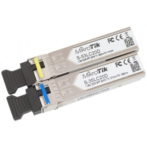 MikroTik S-35/53LC20D Gigabit WDM enomodni modul MiniGBIC (SFP)