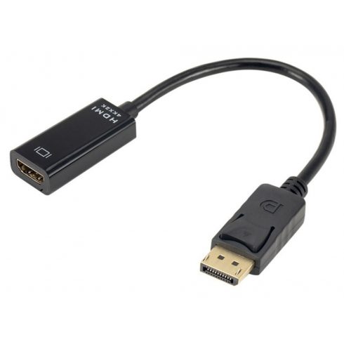 XtendLan pretvornik HDMI(M) v VGA in HDMI(F), VGA 1080p, HDMI 4k, z avdio povezavo (jack 3,5 mm), USB micro(B) napajalnik