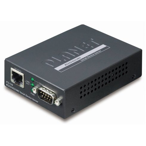 Planet pretvornik RS-232/422/485 v IP, 1x COM, 100Mb, -10~+60°C, SNMP+Telnet