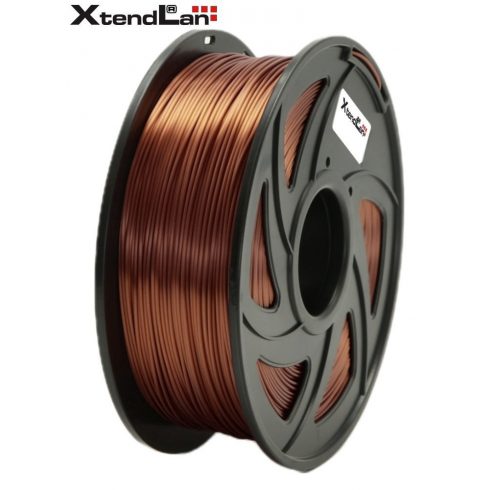 XtendLAN PETG filament 1,75 mm bronaste barve 1 kg