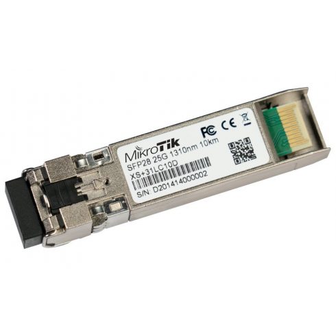 MikroTik XS+31LC10D SFP/SFP+/SFP28 optični modul, SM, 10km, 1310nm