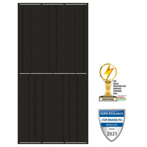 Solarmi solarni panel Amerisolar Mono 465 Wp črn 144 celic (MPPT 42V)