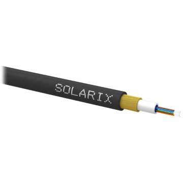   Solarix Vpihovalni kabel MINI 04vl 9/125 HDPE Fca črn SXKO-MINI-4-OS-HDPE