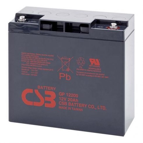 CSB Pb rezervna baterija CSB GP12200, 12V, 20Ah