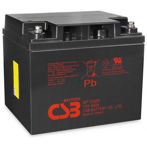 CSB Pb rezervna baterija CSB GP12400, 12V, 40Ah