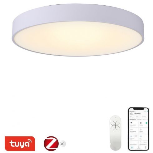 IMMAX NEO RONDATE SLIM SMART stropna svetilka 80 x 7cm 65W bela Zigbee 3.0, TUYA