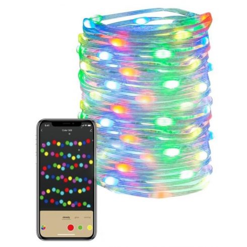 IMMAX NEO LITE SMART božična LED lučka - veriga, RGB, Wi-Fi, TUYA, 16m