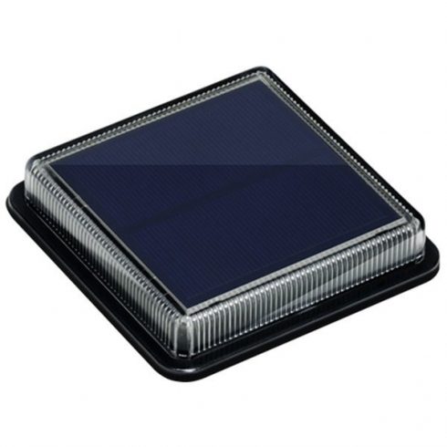 IMMAX TERASA zunanja solarna LED razsvetljava/ 1,5W/ 30lm/ IP68/ 110x110x22mm/ črna