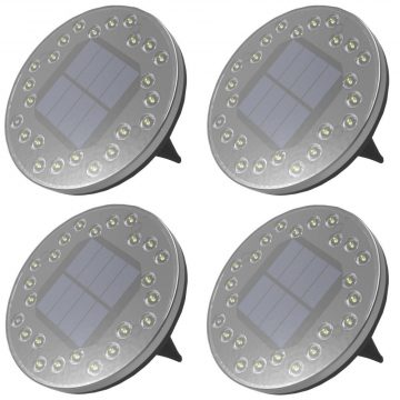   IMMAX CUTE zunanja solarna LED svetilka, 0,45W, IP68, 4 kosi v paketu