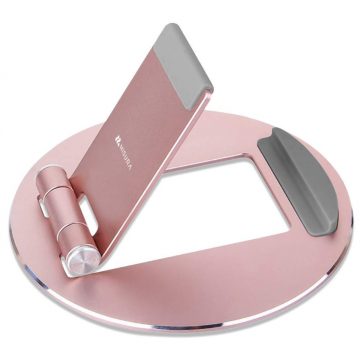 MISURA stojalo za mobilni telefon in tablico ME18 rose gold