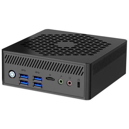 UMAX Mini PC U-Box N10 Pro/ N100/ 8GB/ 256GB SSD/ HDMI/ VGA/ DP/ 4x USB 3.0/ BT/ Wi-Fi/ 2x LAN/ W11 Pro