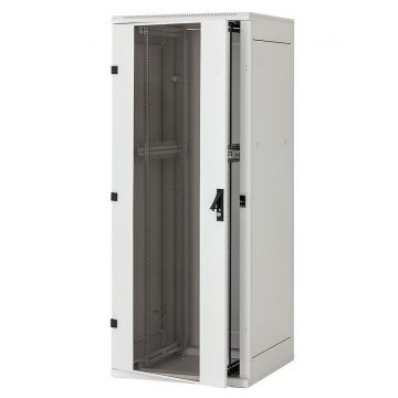 Triton 19" regalna omara 32U/600x900, steklena vrata