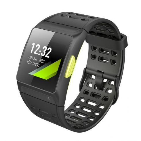 UMAX pametna zapestnica U-Band P1 GPS/ 1.3" OLED/ Bluetooth 4.0+EDR/ ATM50/ iOS 8.0 +/ Android 4.3 +/ črno-rumena