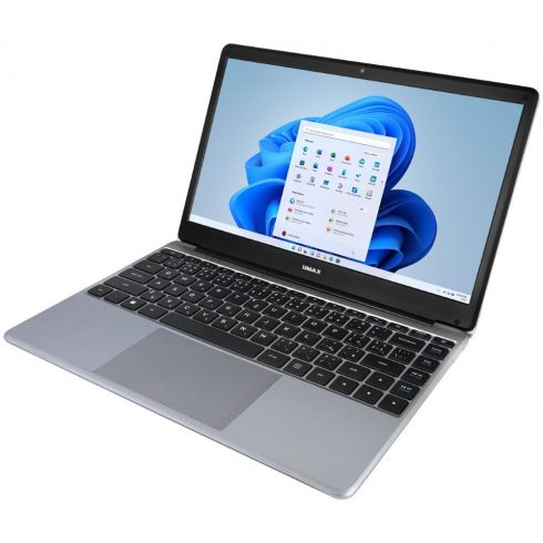 UMAX prenosnik VisionBook 14WRx/ 14.1" IPS/ 1920x1080/ N4020/ 4GB/ 128GB eMMC/ mini HDMI/ USB/ USB 3.0/ W11 Pro/ siv