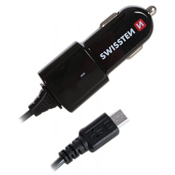 Avtopolnilec Swissten Cl Micro USB 1A Power