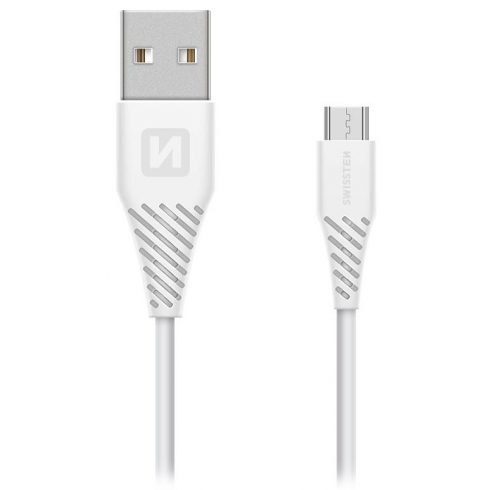 Podatkovni kabel Swissten Usb / Micro Usb 1,5 M bel (6,5 mm)