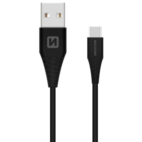 Podatkovni kabel Swissten Usb / Usb-C črn 1,5M (9Mm)