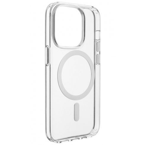 Swissten case clear jelly MagStick iPhone 14 Pro max transparent