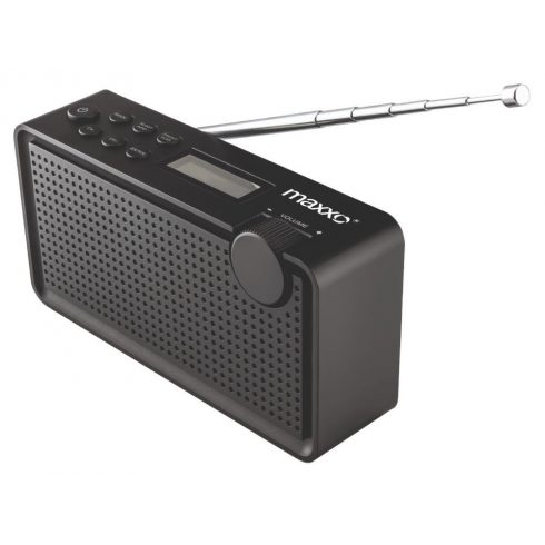 Maxxo radio PB01/ DAB+/ FM 87.5 - 108MHz/ vhod 5V - 1A/ moč 2W/ 3.5mm Jack/ do 8 ur