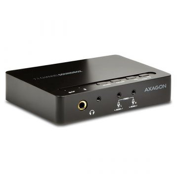   AXAGON USB zvočna kartica 7.1 / ADA-71 / SPDIF vhod/izhod / kabel 1m