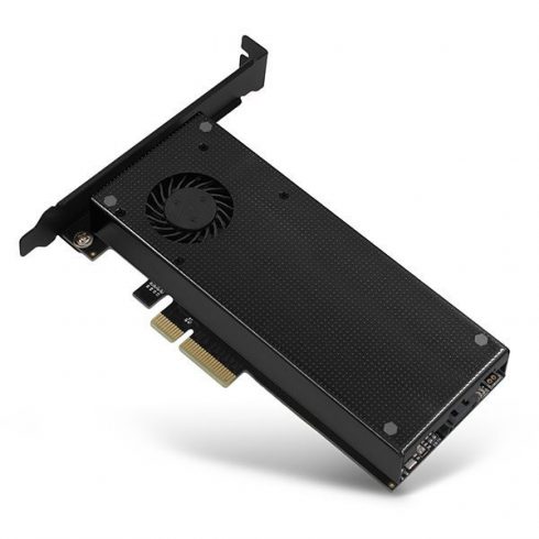 Adapter reže AXAGON za PCIe x4 na M.2 NVMe M-KEY ali SATA B-KEY vklj. hladilniki / PCEM2-DC / nizkoprofilni