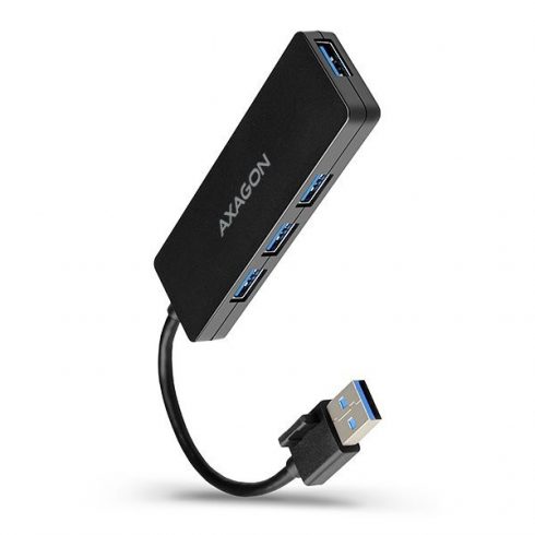 AXAGON SLIM hub USB-A / HUE-G1A / USB 3.2 Gen1 / 4x USB-A / 0,1m