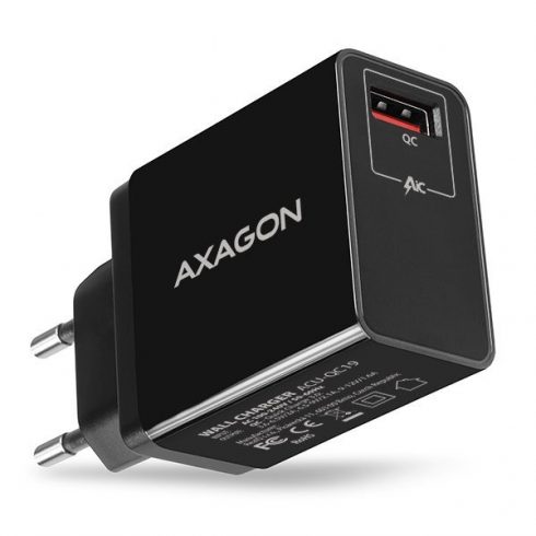 AXAGON omrežni polnilec 19W / ACU-QC19 / USB-A / QC3.0/AFC/FCP/SMART