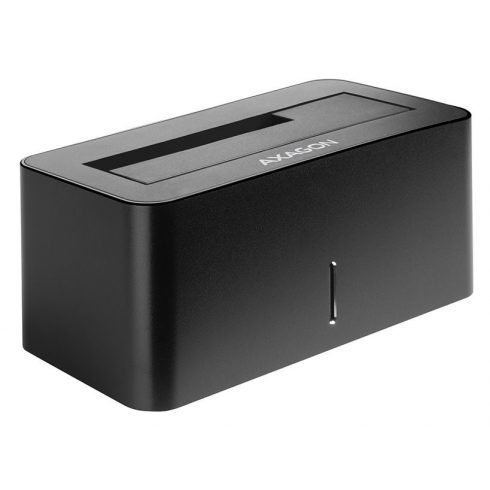 AXAGON priklopna postaja za 1x SATA 6G disk / ADSA-SN / 2.5" in 3.5" / USB 3.2 Gen2 / AC adapter / 0.8m kabel