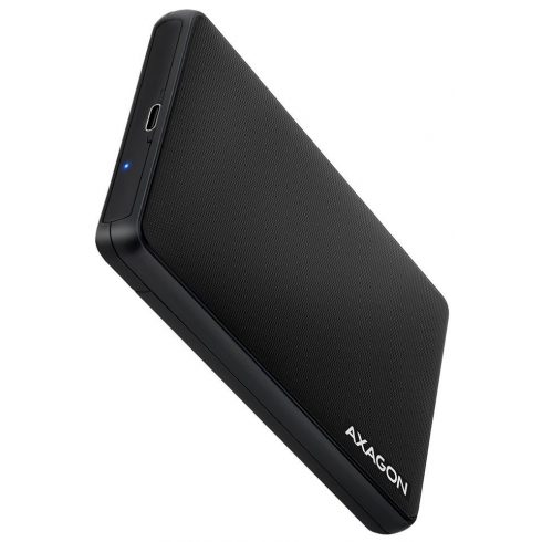 AXAGON zunanja škatla za 2,5" disk / EE25-SLC / USB-C / 3.2 Gen1 / SATA 6G / 0,5m / črna