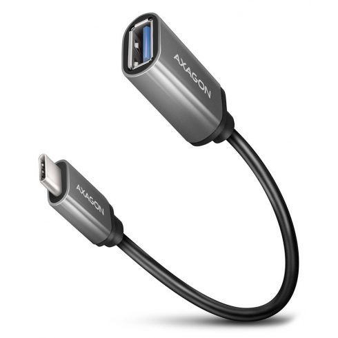 AXAGON adapter iz USB-C v USB-A / RUCM-AFAC / USB 3.2 Gen1 / 3A / kovinsko ohišje / 0,2m