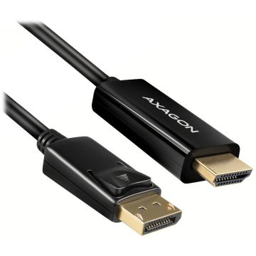   AXAGON adapter iz DisplayPort v HDMI verzija 1.4 / RVD-HI14C2 / 4k/30Hz / 1.8m