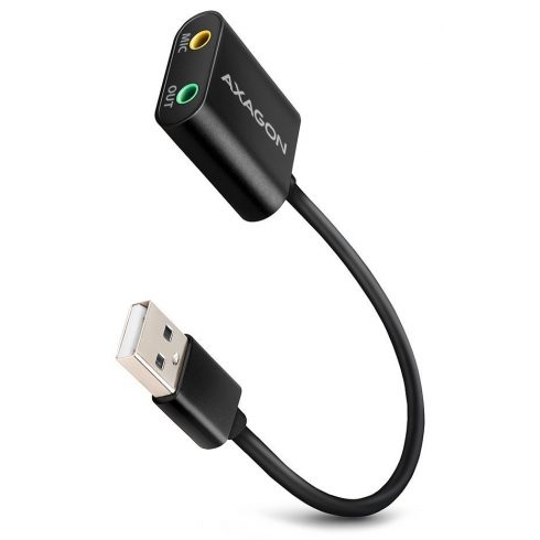 AXAGON zvočna kartica USB / ADA-12 / USB 2.0 / kabel 15cm