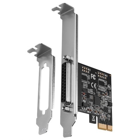 AXAGON PCIe krmilnik 1x vzporedna vrata (LPT) / PCEA-P1N / LP nosilec