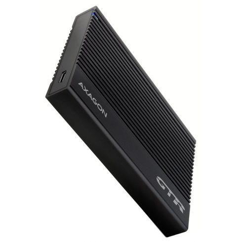 AXAGON aluminijasta škatla z rebri za 2,5" SATA SSD/HDD / EE25-GTR / USB-C 3.2 Gen 2 / kabel 60cm