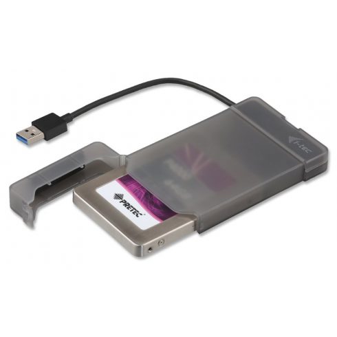 i-tec zunanja škatla za HDD ADVANCE MySafe Easy/ 2,5" SATA/ SSD/ USB 3.0/ črna