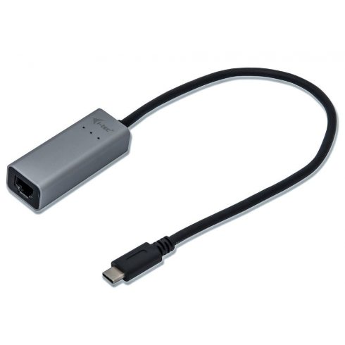 i-tec USB 3.1 Type C Gigabit Ethernet adapter METAL (RJ45)/ LED indikacija/ siva