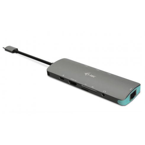 i-tec priklopna postaja USB-C Metal/ Nano Dock/ 4K UHD 3840×2160/ 3x USB 3.0/ HDMI/ LAN + Power Delivery 100 W