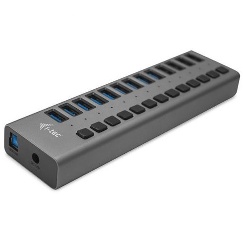 i-tec USB 3.0 polnilni HUB 13 vrat + napajalnik 60 W