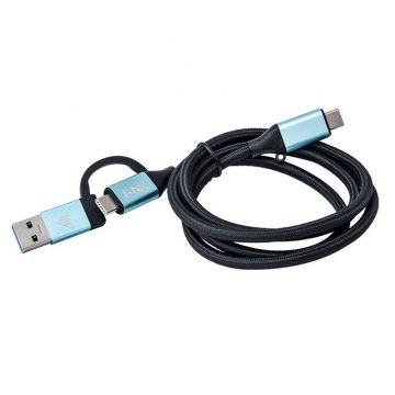   i-tec povezovalni kabel USB 3.1 (Type-C) na USB 3.1 (Type-C) z adapterjem USB 3.0, 1m