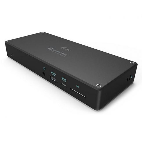 Priključna postaja i-tec Thunderbolt 3/ 3x Display/ HDMI/ DP/ USB-C 3.1/ USB-A/ 4x USB-A 3.0/ LAN/ Power Delivery 96W