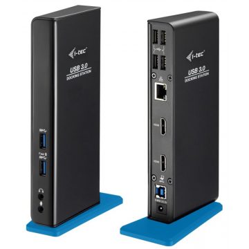   i-tec priklopna postaja USB 3.0/USB-C Dual HDMI/ 2x HDMI/ 2x USB 3.0/ 4x USB 2.0/ LAN